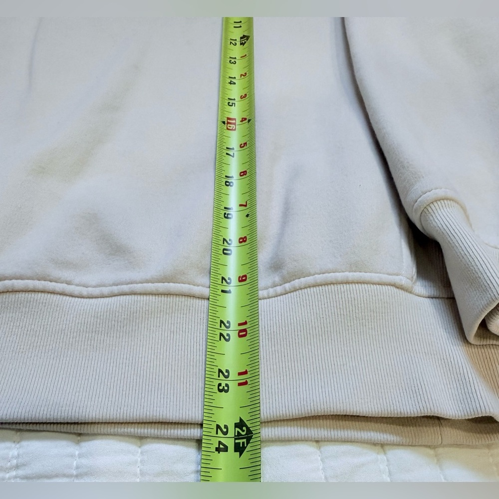 Athleta Cream Crewneck Sweatshirt XS - Picture 5 of 9